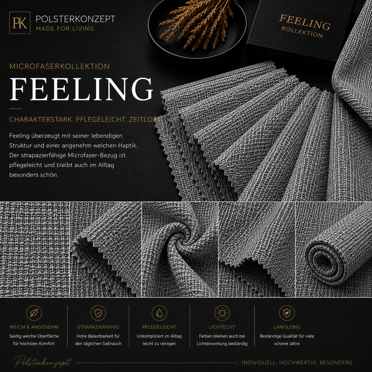 Flachgewebe Feeling