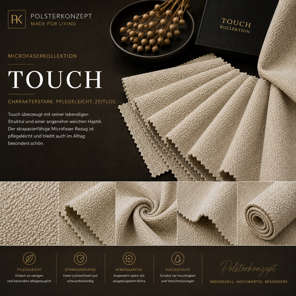 Flachgewebe Touch